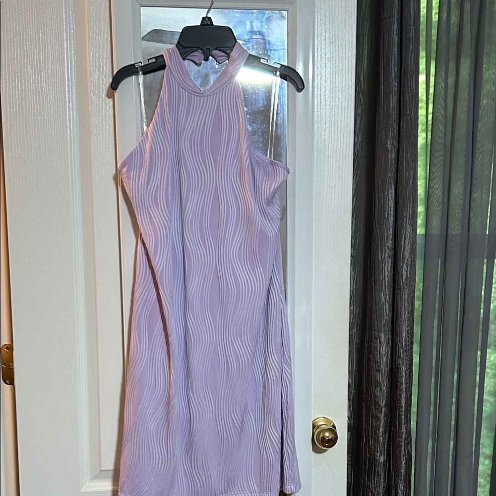 Versona Lilac Backless Dress